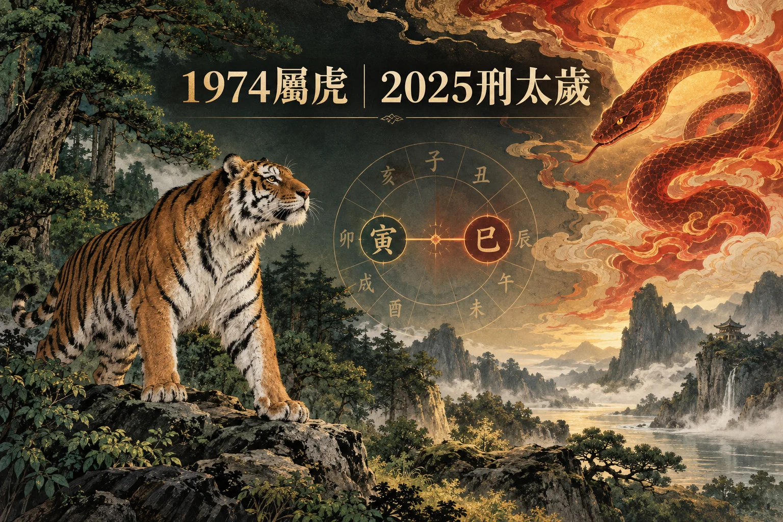1974年屬虎2025年刑太歲運勢解析