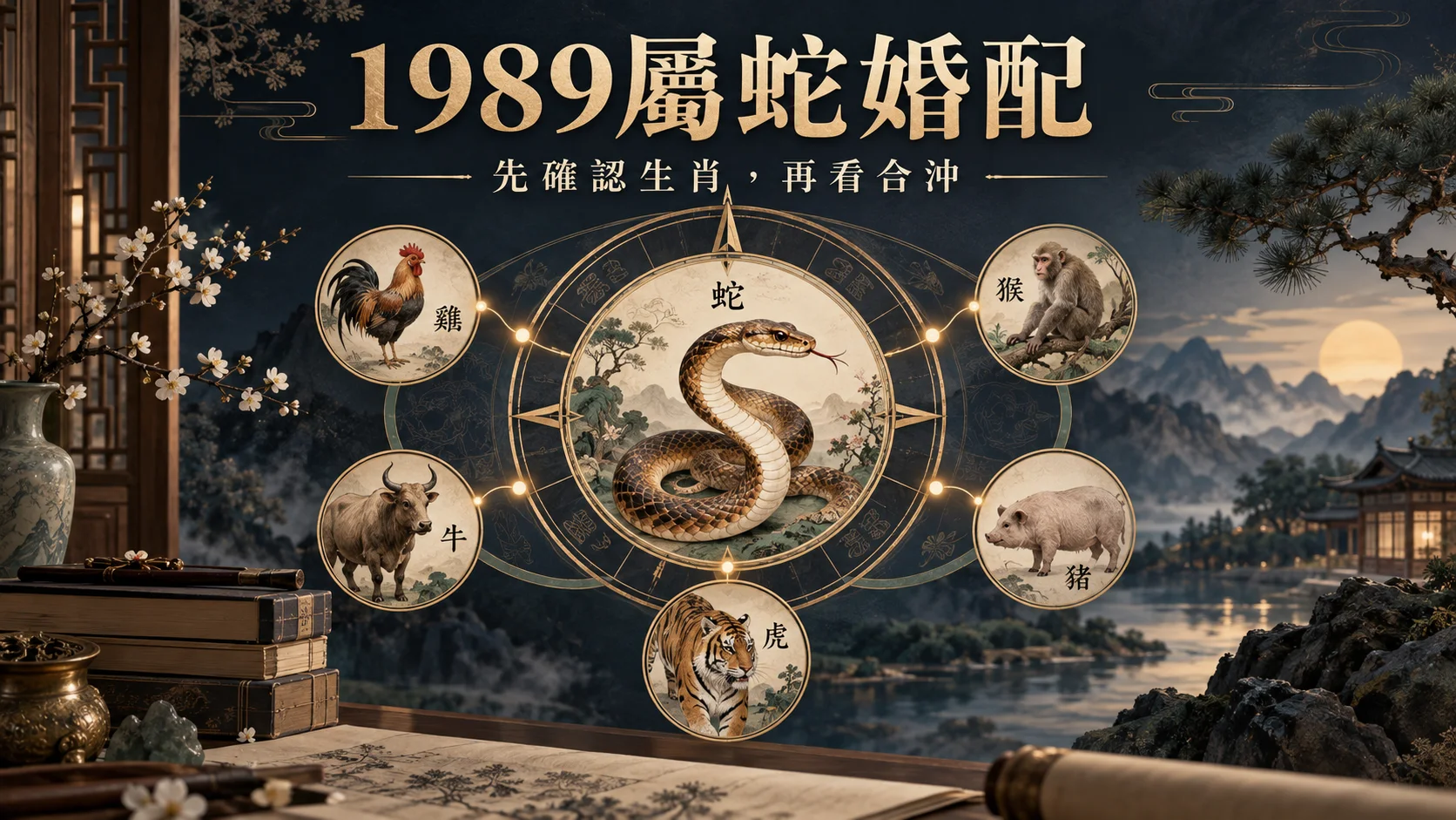 1989年屬蛇婚配的三合六沖與生肖確認
